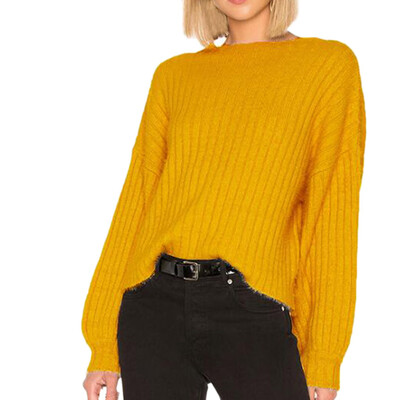 

〖Follure〗Women Calsual Long Sleeve Solid Sweater Pullovers