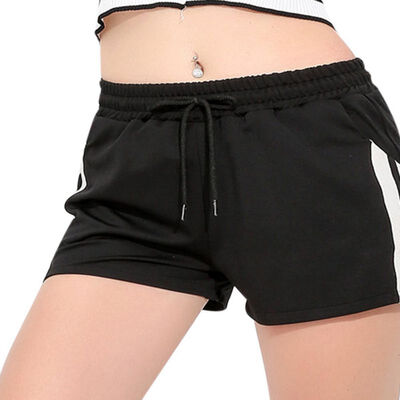 

Causal Side Tube Women Shorts new girl Elastic Waist Cotton Blend Sexy Slim Skinny Home Shorts Women Fitness Shorts Pockets