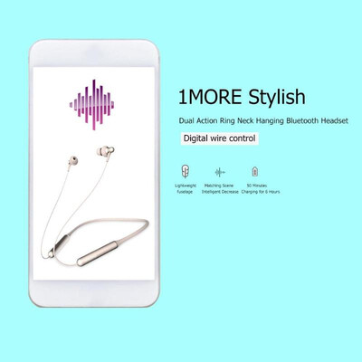 

Xiaomiyoupin 1More Stylish Dual Moving Coil Unit Earbud Bluetooth Earphone