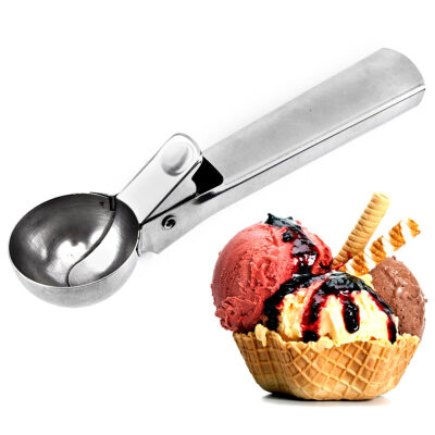 

Stainless Steel Ice Cream Ball Scoop Maker Fruit Potato Mash Home Kitchen Gadget