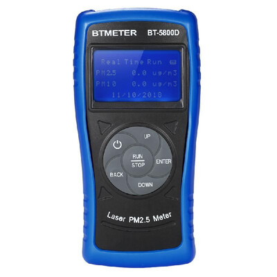 

BTMETER LCD Digital PM25 Air Quality Detector PM10 Particle Concentration Sensor Indoor Outdoor Environment Gas Tester Air Analyz