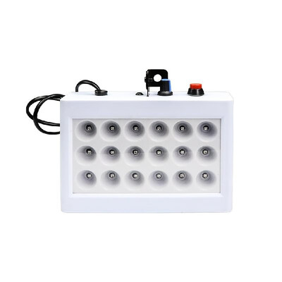 

AC90-240V 20W RGB Stage Light Lamp Lighting Fixture Supported Auto-run Sound Activated Flash Effect Speed Adjustable for Disco K