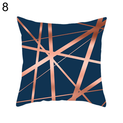 

Color Block Teardrop Triangle Geometric Pillow Case Cushion Cover Sofa Car Decor