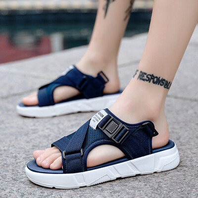 

Summer Vietnamese mens fashion Korean outdoor sandals mens non-slip trend sports casual beach sandals to wear outside
