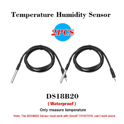 

5PCS SONOFF Waterproof DS18B20 Temperature Sensor Home Automation