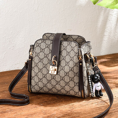 

Shangxin Womens Bag Chao Korean Fashion Womens Simple One-shoulder Slant Bag Handbag