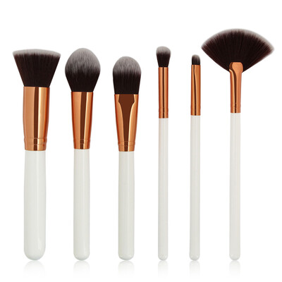 

Toponeto 6PCS1Set Cosmetic Makeup Brush Brushes Set Foundation Powder Eyeshadow BK