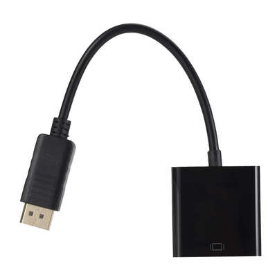 

DP to DVI Adapter Cable DisplayPort Male to DVI Female Converter 1080P Cord for Monitor Projector Displays