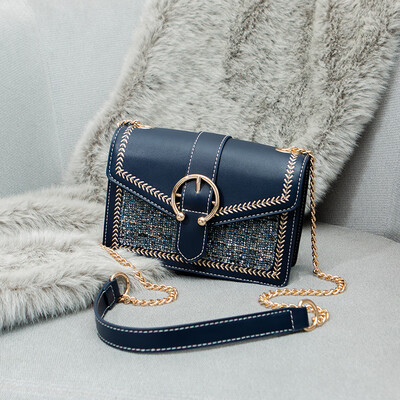

Ins autumn autumn autumn&winter small simple simple single-shoulder chain students