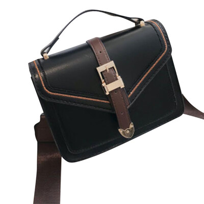 

Women Leather Flap Shoulder Bags Soft Handle Hasp Messenger Bag Quality Design Female Party Club Fashion CrossBody Bags