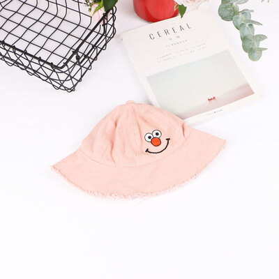 

Korean childrens fisherman hat men&women baby hat wild sun hat cartoon cloth hat spring&summer travel sunshade cap
