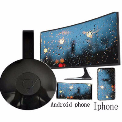 

FCAST RK3036 Chromecast Miracast Wireless Display Dongle 1080P HDMI WiFi Media Streamer AdapterUK Plug