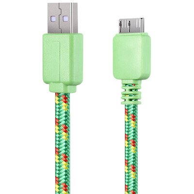 

2M Braided Micro Data Synchronization Charger Cable for Samsung Galaxy S5 Note 3