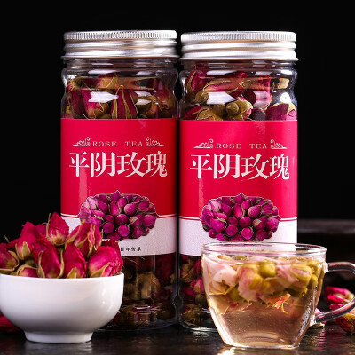 

Pingyin Rose Tea Wholesale Pink Dried Rose Herbal Tea Bottled Canned Health Beauty