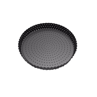 

Toponeto Small Pizza Pans With Holes - Steel Perforated Pizza Crisper Pan