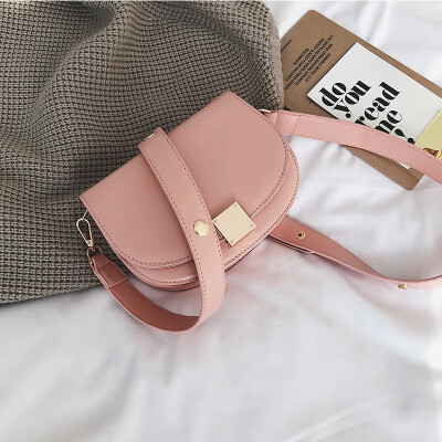 

Senior sense bag female 2019 new wave Korean version of the fashion casual simple retro wild shoulder slung saddle bag