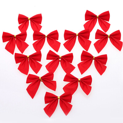 

Merry Christmas Tree Hanging Ornament Decor Festival Party Home Bowknot New Year