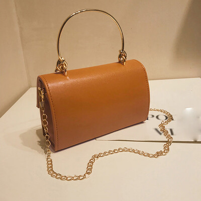 

Tailored Retro Girls Leather Solid Color Versatile Messenger Bag Shoulder Bag