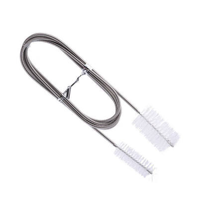 

155cm Flexible Cleaning Tube Ended Double Brush Aquarium Filter Pump Pipe Hose Shrimp Aquarium Fish Tank Cleaner Accessories