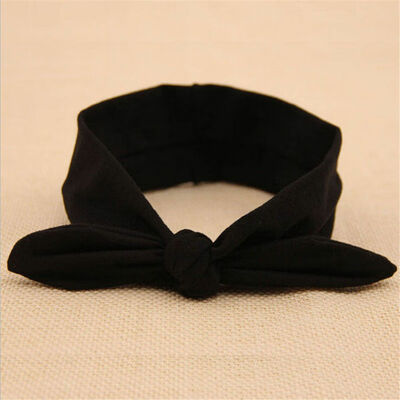 

Cute Baby Headband Toddler Kids Girls Bow Hairband Turban Knot Rabbit Headwear