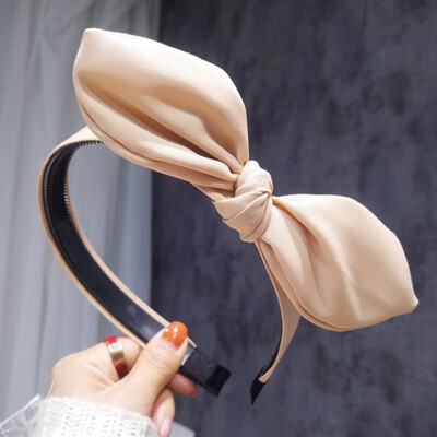 

Bohemian Bowknot Ribbon Hair Headwear Kawaii Headband For Womens Bow Head Band Hairband