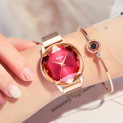 

Meibin genuine vibrating the same paragraph net red watch female fashion trend waterproof magnet strap ladies watch 1201