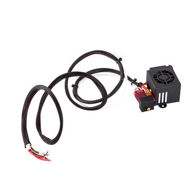 

Replacement for Ender-3Ender-3 pro Full Assembled Extruder Kit Fan Cover Air Connections 3D Printer Nozzle