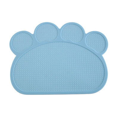 

Gobestart Silicone Pet Feeding Mat Non Slip Pet Food Placemat for Dog Cat