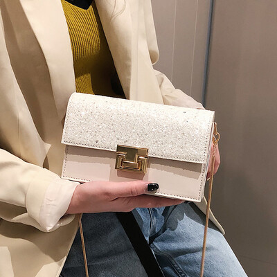 

Advanced sense bag Yangqi chain bag texture small square bag handbags new 2019 wild ins fashion Messenger bag