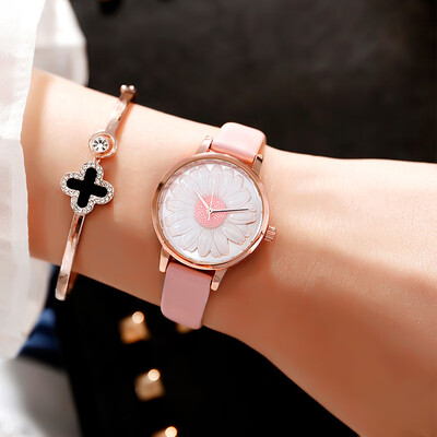 

Womens watches ins wind simple temperament waterproof Korean fashion bees French minor students female watches