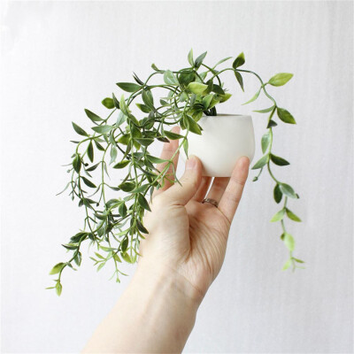 

〖Follure〗Artificial Flower Succulent Plant Refrigerator Sticker Bonsai Magnet GreenPlant