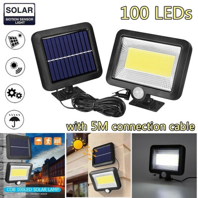 

30W 100LED COB Solar Powered Flood Light Spotlight Street Lamp Outdoor Garden Security Motion Sensor Night Light