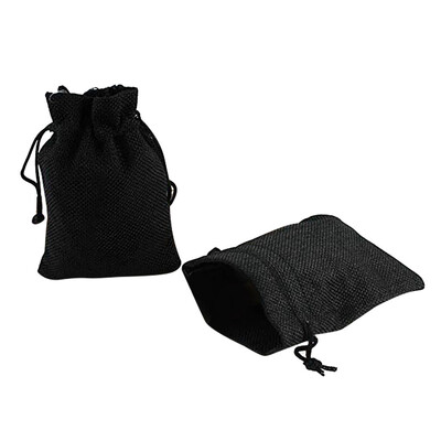 

Toponeto 50pcs 135x95CM Sachet Jute Bag for Gift Jewelry