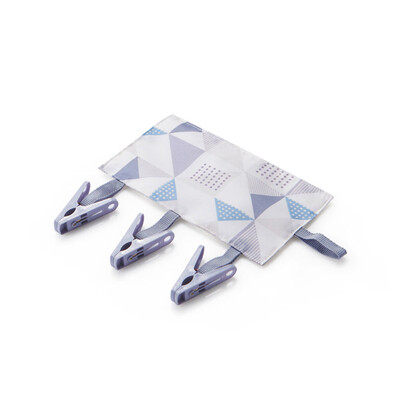 

〖Follure〗Portable Socks Dry Cloth Travel Portable Folding Cloth Hanger Clips