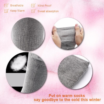 

Heated Socks Rechargeable Battery Socks Winter Warm High Tube Socks Men Women for Fishing Skiing Hunting