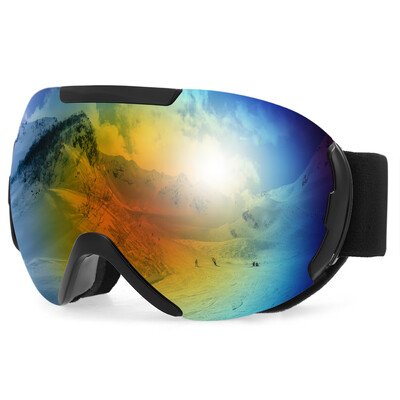

Winter Sports OTG Ski Goggles Anti-fog UV Protection Double Lens Snow Goggles Eyewear for Men&Women Snowboard Snowmobile Skiin
