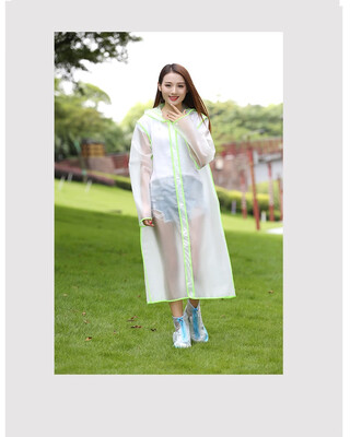 

LAWEITING EVA edging raincoat odorless light&easy to carry 6278