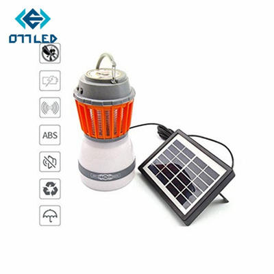 

Solar Electronic Mosquito Killer With Led Lamp Portable Waterproof Multifunctional Lamp Rechargeable Insect Killer Lamp