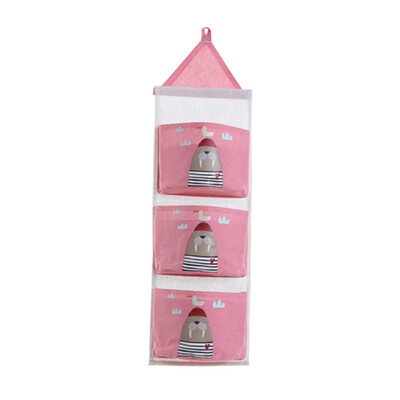 

Toponeto Storage Hanging Bag Holder Wall Mounted Door Pouch Bathroom Organizer New