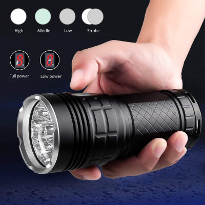 

Saidsome SupwildFire 10 x XM- T6 LED Power Digital Display Hunting Flashligt flashlight lamp