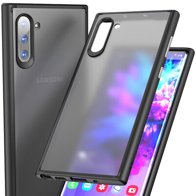 

TOZO for Samsung Galaxy Note 10Note 10 Plus Case PC TPU Hybrid PP Liquid Silicone Soft TPU Protection Cover
