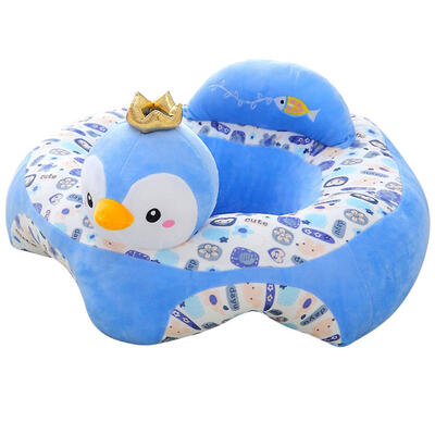 

Baby Sofa Cover Floral Print Safety Seat Support Learn To Sit Chair Case