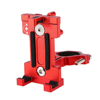 

Bike Phone Holder MTB Phone Mount Adjustable Cycling Phone Cradle 35 to 7IN Phone Clamp 360° Rotatable Phone Rack