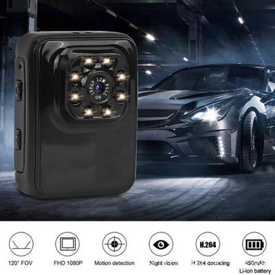 

Greensen 8 LED Night Vision Mini DV Camera HD 1080P Video Recorder Motion Detection Mini Camera