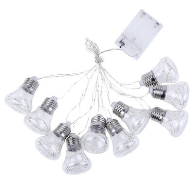 

100 LED Copper Wire Battery Lights String Chandelier Restaurant Bar Decor
