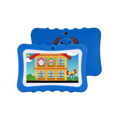 

Q728 Quad Core 7inch Tablets PC WIFI Educational Learning Computer for Children Kids Android 44 with Silicone Case Pink UK Plug