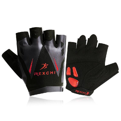 

Half Finger Cycling Gloves Gel Pad Anti-slip MTB Gloves Breathable Bike Mitten Gloves for Men Women