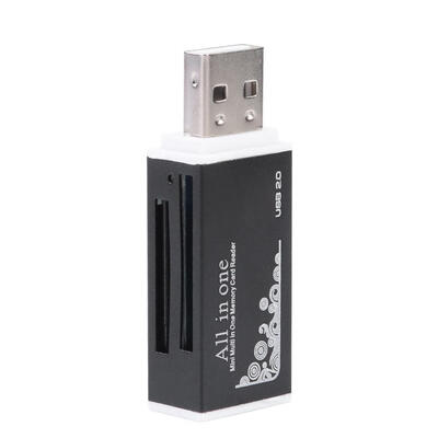 

USB20 4 in 1 Aluminium Alloy Multi Card Reader for MSTFMicro MSM2 Card