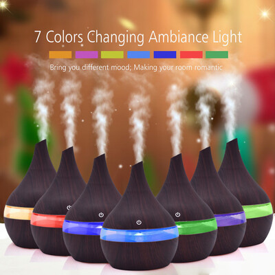 

Siaonvr Air Aroma Essential Oil Diffuser LED Aroma Aromatherapy Humidifier