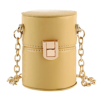 

Mini Shoulder Messenger Handbags Leather Women Chain Crossbody Bucket Bags